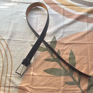 ✨ Black And Brown Genuine Leather Belt